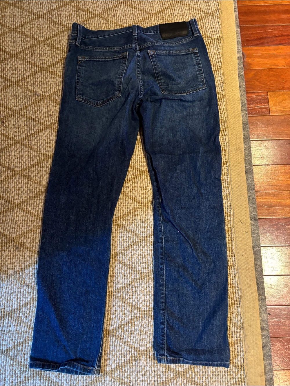 Eddie Bauer Men's Dark Blue Slim Jeans